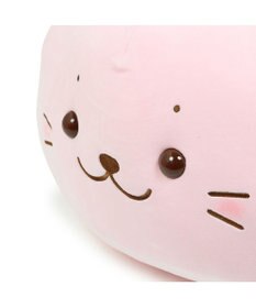 Mother garden しろたん 桜色 ふわもち 抱き枕 ぬいぐるみ 大 85cm