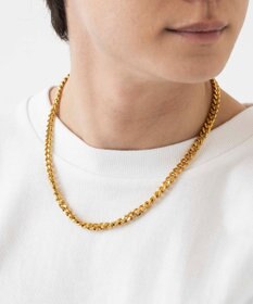 WEGO ステンレスチェーンネックレス50cm