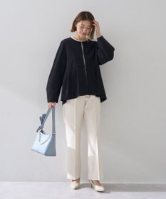 YECCA VECCA ブレードトリミングブラウス