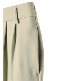 YECCA VECCA タックテーパードパンツ②