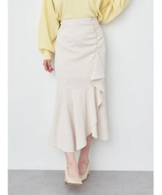 earth music&ecology 切り替えラッフルスカート