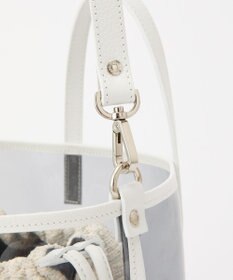 russet 【PEANUTS×russetコラボ第三弾】クリアトート×巾着セットバッグ(CE-1592)