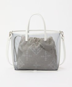 russet 【PEANUTS×russetコラボ第三弾】クリアトート×巾着セットバッグ(CE-1592)