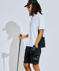 PW CIRCULUS 【吸水速乾 / UV遮蔽率96.3% UVカット / ストレッチ】【MEN】メッシュコンビモックネックT ゴルフ