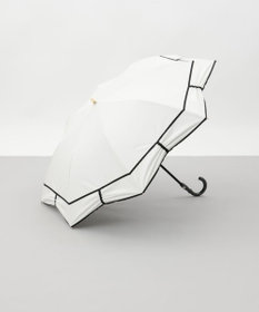 AURORA 【 Beaurance （ビューランス）】シャーリング加工晴雨兼用パラソル傘（折りたたみ傘）