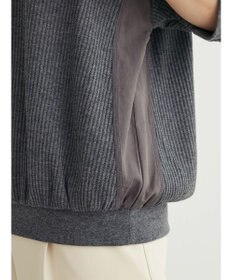 Green Parks ワッフル布帛ドッキングプルオーバー２