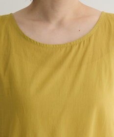 Green Parks Ｉ　ＳＥＴ２点　ギャザーシャツ＋布帛インナー