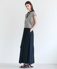 BEIGE， YANN / ラップタック フレアスカート