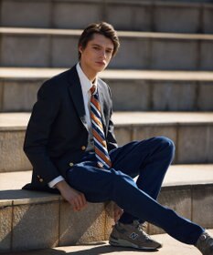 J.PRESS MEN 【定番 / 不朽の名作】ペピンメリノトロピカル ブレザー / 金釦 / 3B / 背抜き / Authentic-Fit