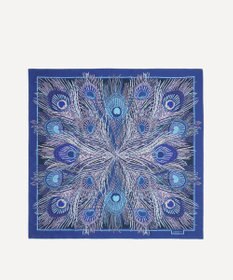 LIBERTY. ヘラ 90x90 シルクスカーフ