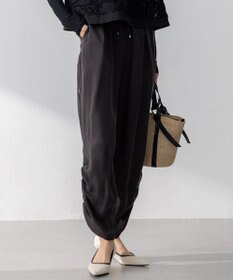 23区 【接触冷感/洗える】フィブリルツイル シャーリング パンツ