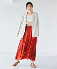 ANY クロスストラップフラットサンダル