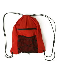 WEGO 【ユニセックス着用ITEM】コードデザインナップサック