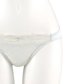 San-ai Resort（三愛水着楽園） 【northerly bra フィットシリーズ 脇胸すっきり】アミアゲレースアップ ブラジャー＆ショーツSet B～Fカップ