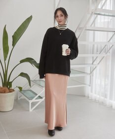 WEGO 【ユニセックス着用ITEM/裏起毛】リラックスフィットスウェットプルオーバー