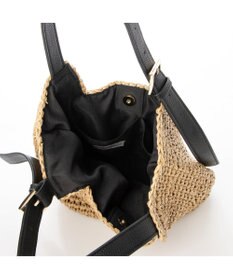 UNBILLION cachecache ベルトハンドルベーシック手編みトートバッグ