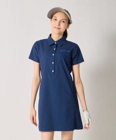 FILA GOLF／marie claire 【marie claire SPORT】 ストレッチサッカーワンピース