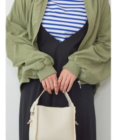 AMERICAN HOLIC 撥水加工ギャザーブルゾン