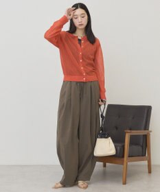 AMERICAN HOLIC シアーリブニットカーディガン