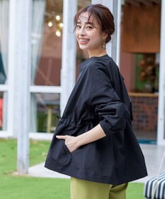 Tiaclasse 【新色追加・洗える】メモリーノーカラードロストブルゾン