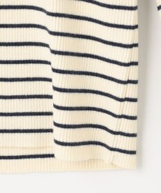 Feroux 【洗える】パフショルダーリブ ニット