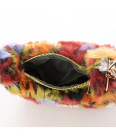 UNBILLION カシュカシュ cachecache / 花柄エコファーチェーンショルダー