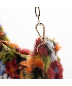 UNBILLION カシュカシュ cachecache / 花柄エコファーチェーンショルダー