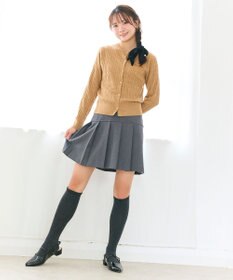 Feroux プリーツミニ スカート