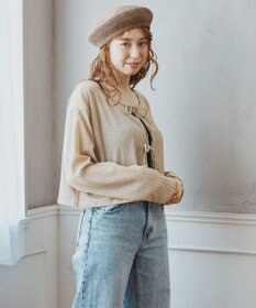 San-ai Resort（三愛水着楽園） 【WEB限定】ニットレーストップス付き4点セット水着