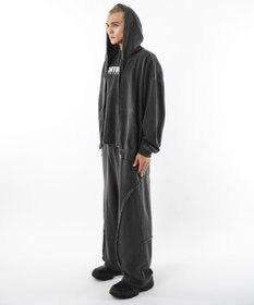 WEGO 【ユニセックス着用ITEM】バルーンBIGダブルZIPパーカー