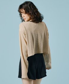 San-ai Resort（三愛水着楽園） 【WEB限定】ニットレーストップス付き4点セット水着