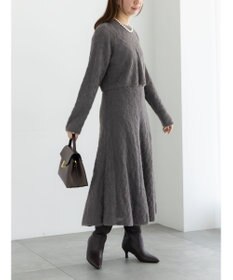 Te chichi 起毛レースニットプルオーバー（セットアップ可）《2025winter catalog item》