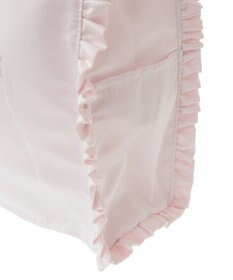 Maison de FLEUR サテンフリルスクエアトートバッグ