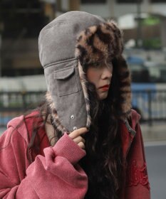 WEGO 【ユニセックス着用ITEM/暖かい】フライトキャップ