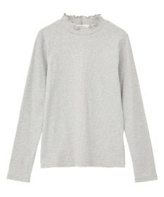 earth music&ecology ラメテレコハイネックプルオーバー