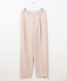 Feroux 【洗える】パールポイントテーパード パンツ