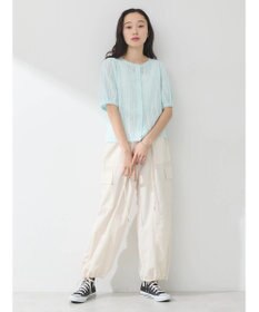 earth music&ecology コンパクトレースカーディガン