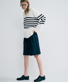 uncrave スウェットライクニット スキッパートップス