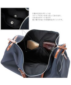 UNBILLION 【テレビ ドラマ着用アイテム】Otias 1681デニール×白化合皮ボストンL