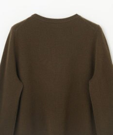 GRACE CONTINENTAL エンブレム刺繍ニットトップ