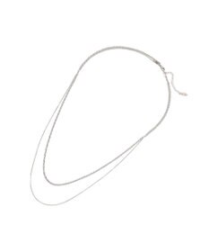 AMERICAN HOLIC 【ステンレス】モールライクチェーン２連ネックレス