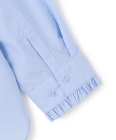 UNFILO フリルネック ブラウス