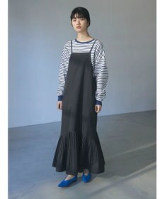 Green Parks ａ．裾プリーツキャミワンピース