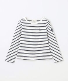 組曲 KIDS 【110-140㎝】長袖ボーダー Tシャツ