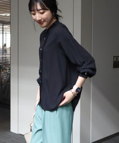 AMERICAN HOLIC サラックールタックブラウス