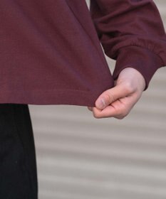 WEGO 【ユニセックス着用ITEM】ステッチロゴラガーシャツ