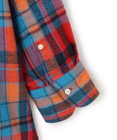 J.PRESS YORK STREET 【UNISEX】フランネルボタンダウン シャツ