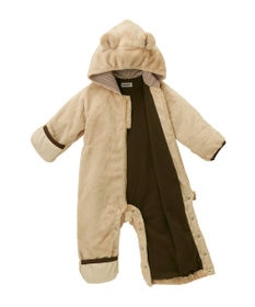 MIKI HOUSE HOT BISCUITS 【ミキハウス】【60-80cm】 マイクロファー カバーオール