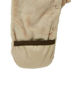 MIKI HOUSE HOT BISCUITS 【ミキハウス】【60-80cm】 マイクロファー カバーオール