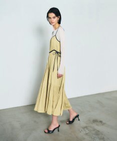 GRACE CONTINENTAL ギャザーキャミソールワンピース